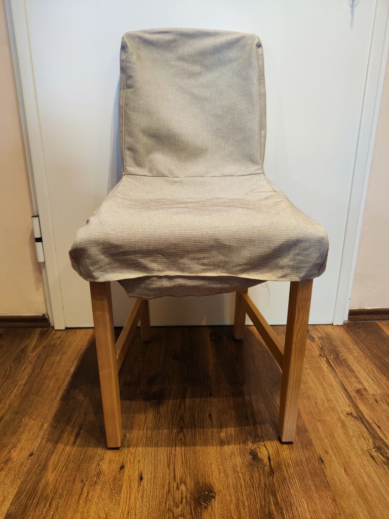 Pokrycie krzesła barowego IKEA Bergmund orrsta szary