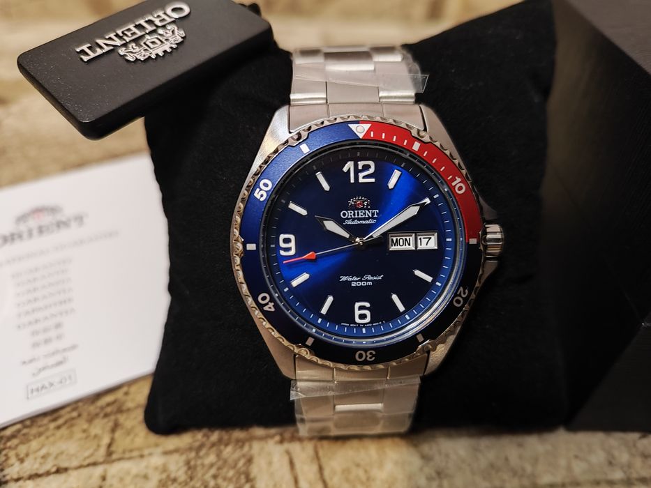 Чоловічий годинник Orient FAA02009D9 Mako II