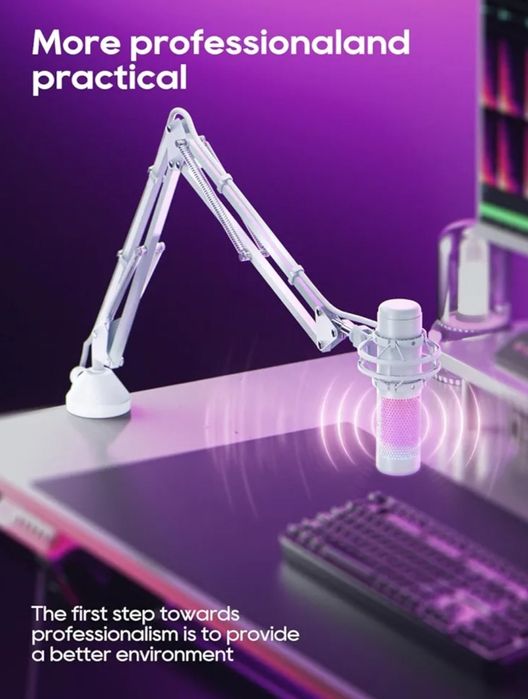 Кронштейн для мікрофона Настільне кріплення Скл