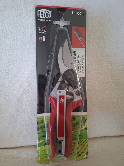 Sekator Felco 8 plus Felco 906 Osełka do ostrzenia i regulacji