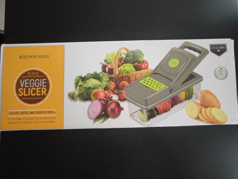VEGGIE SLICER – Krajalnica do warzyw 15w1 – NOWA, nieużywana