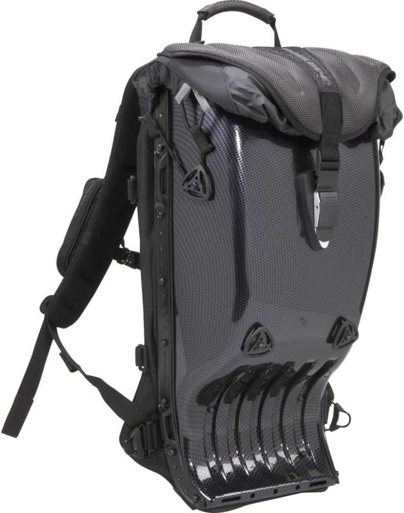 Mochila protetor de costas mota - Boblbee Megalopolis Aero Carbon Blac