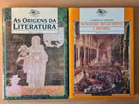 2 livros da coleção "As Origens da Literatura"