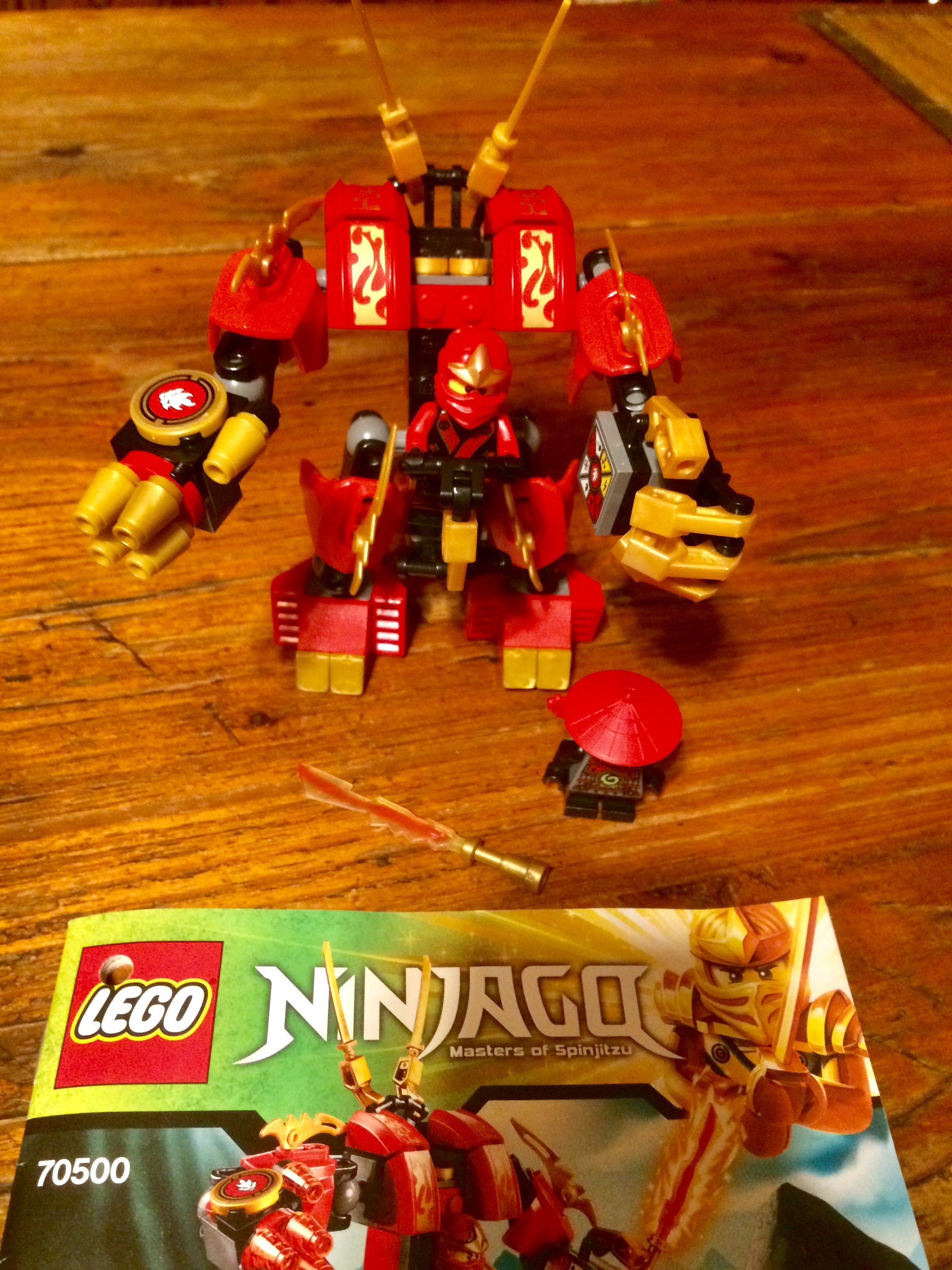Lego Ninjago 70500 ognisty robot Kaia