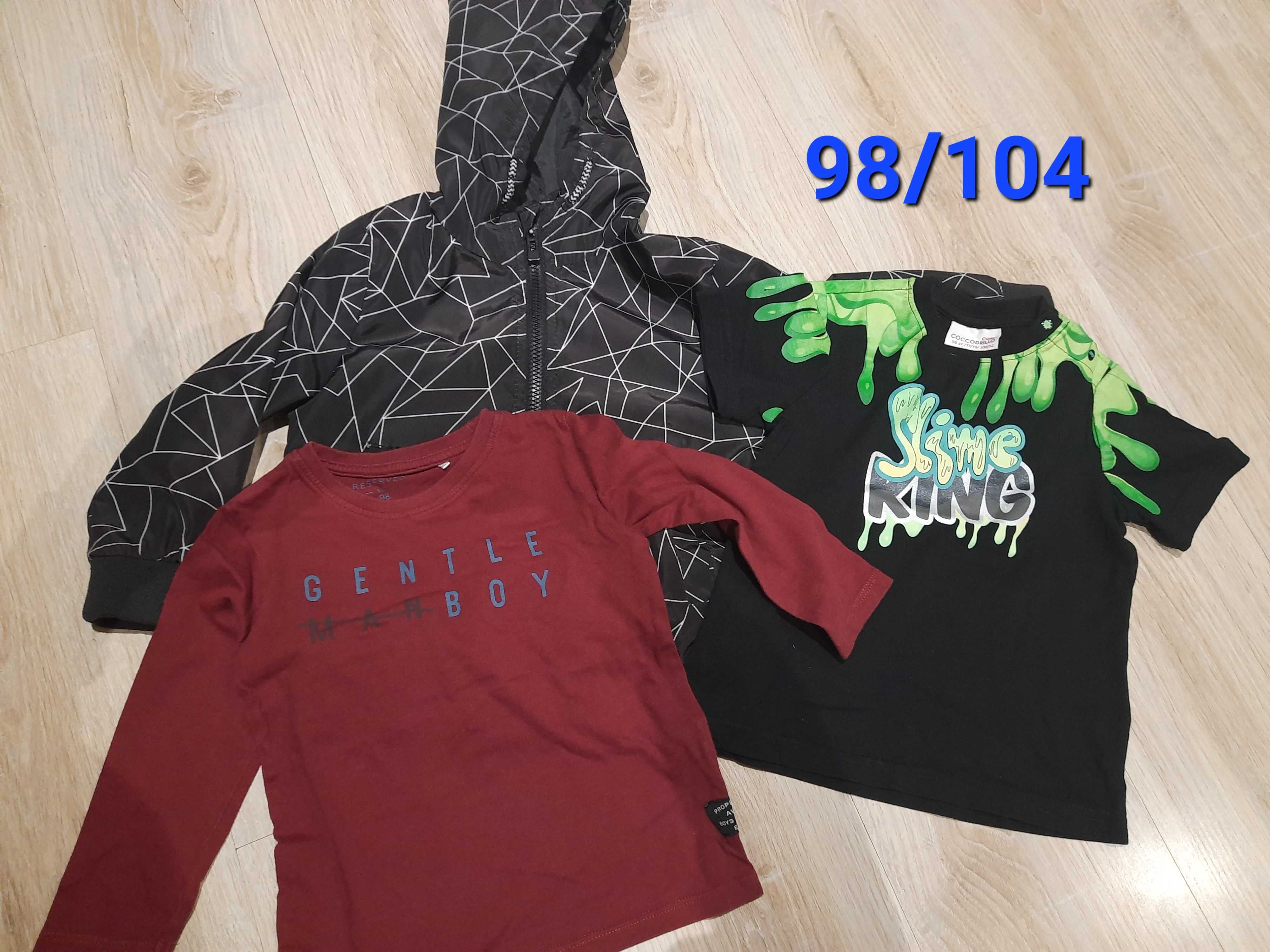 Paka ubrań dla chłopca 98-104 hm reserved
