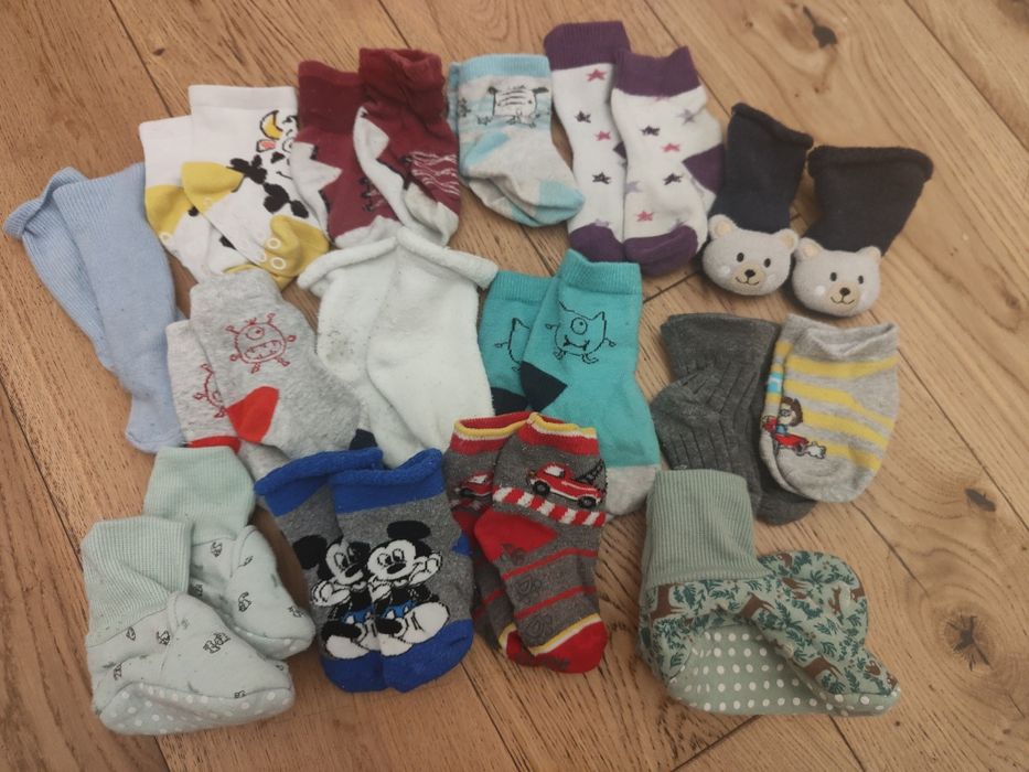 Zestaw skarpety  x15 rozmiar 18-22