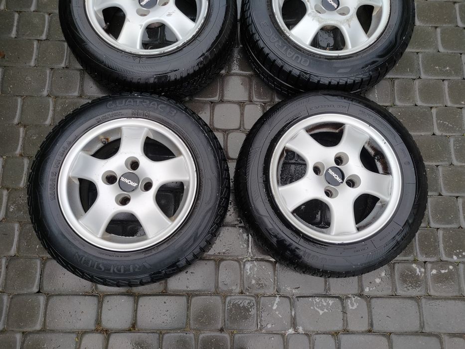 Koła alufelgi zimowe zima 4x114,3 - 195/65R15 - KIA Hyundai komplet
