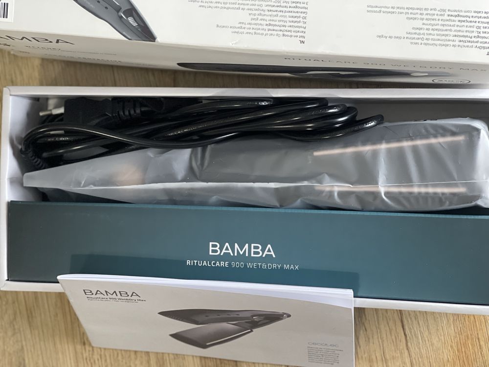 Prancha de Cabelo Bamba RitualCare 900 Wet&Dry Max