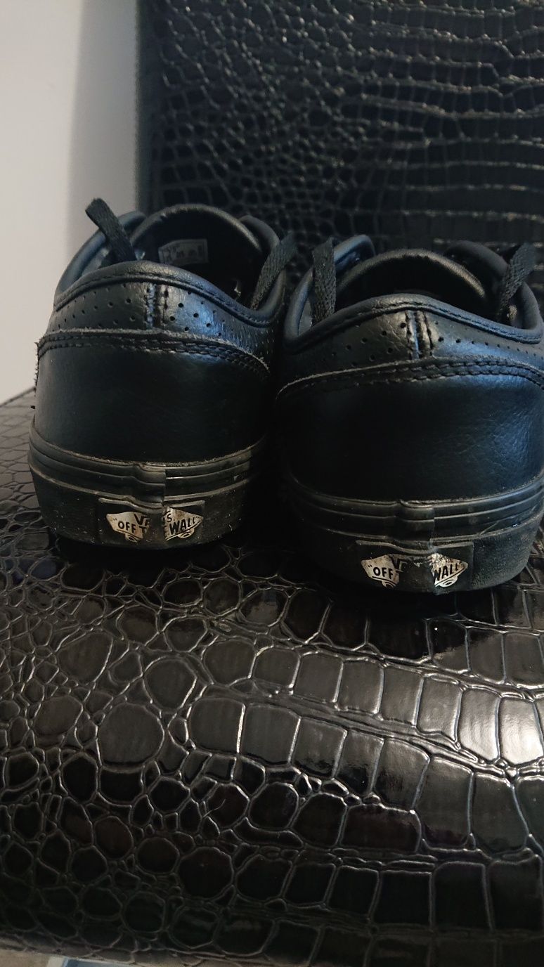 VANS skórzane buty tenisówki trampki męskie