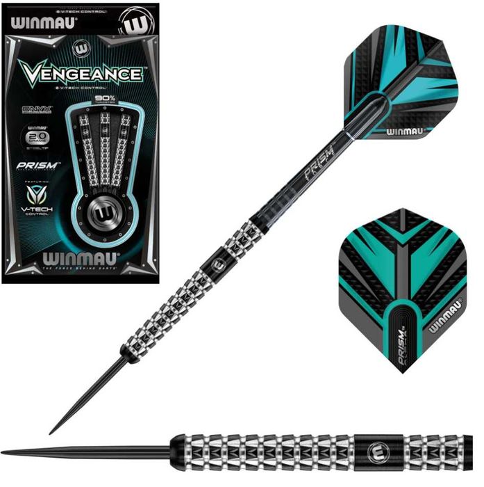 Winmau Vengeance Tungsten Darts 20g soft tip