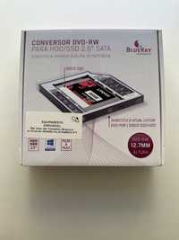 Caddy 12.7mm dvd para hdd/ssd