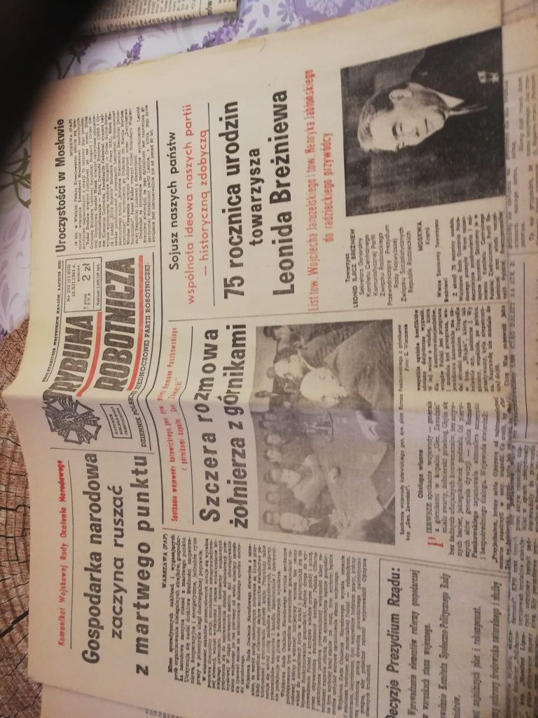 Gazeta Trybuna Robotnicza Grudzień 1981