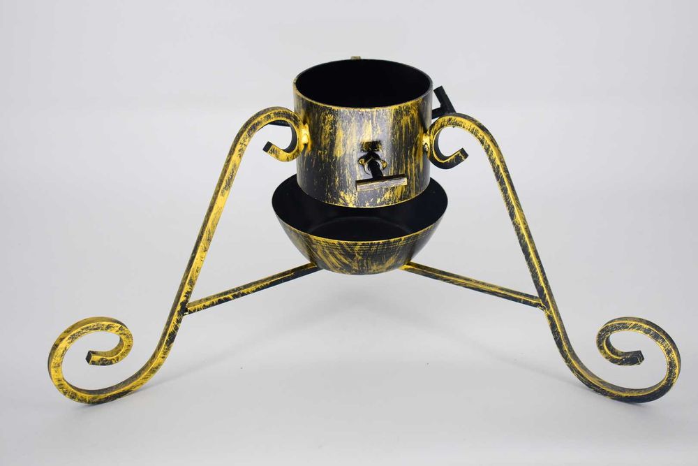 Metalowy stojak choinkowy, pod, na choinkę Z POJEMNIKIEM NA WODĘ