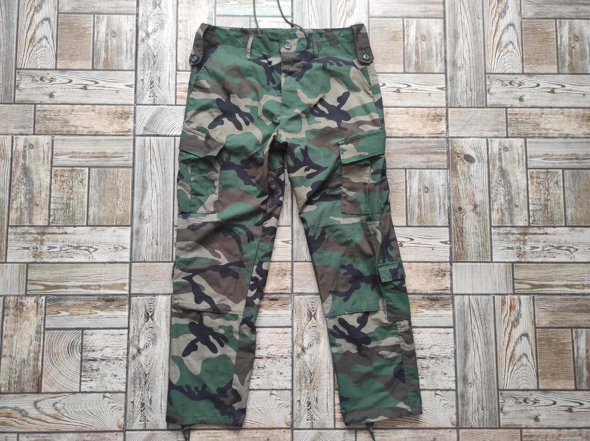 Камуфляжные штаны Trouser army combat uniform + карманы для защиты