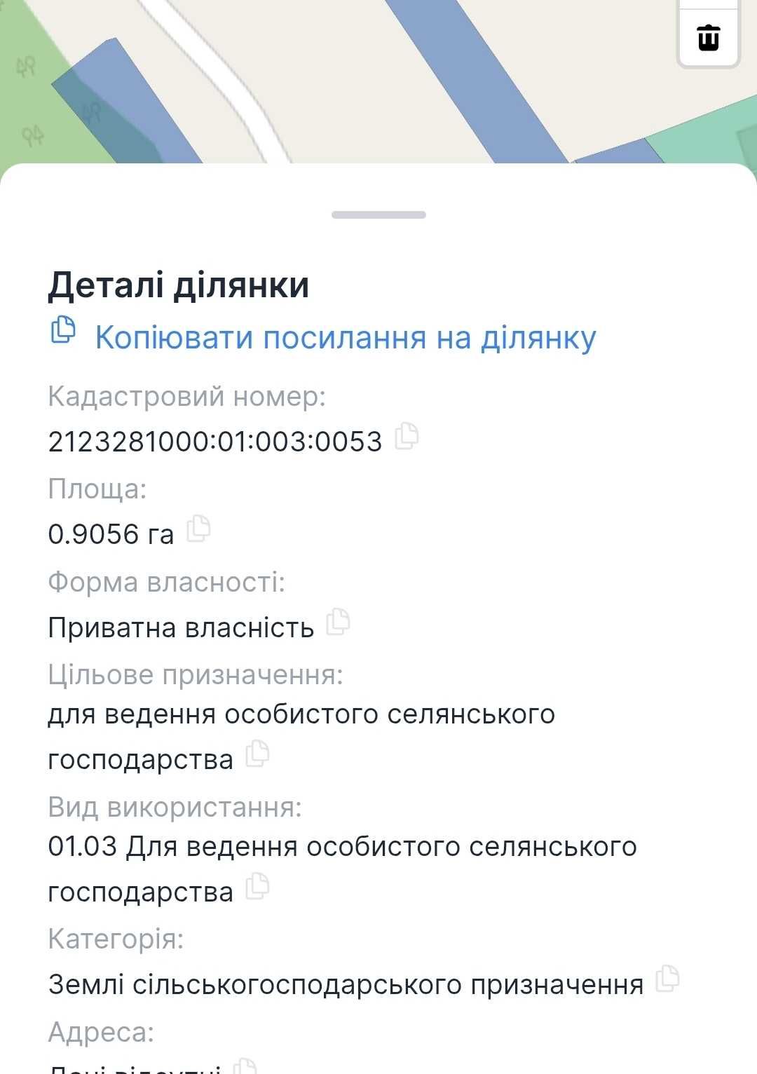 Земельна ділянка