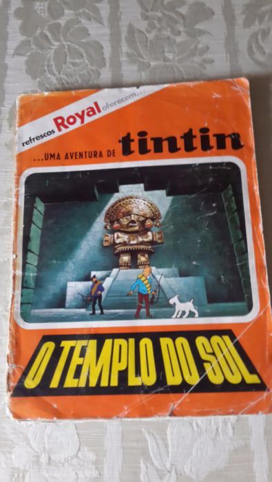 Colecção Tintin e o Templo do Sol 1970