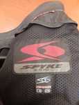 Motard\casaco Spike cabedal