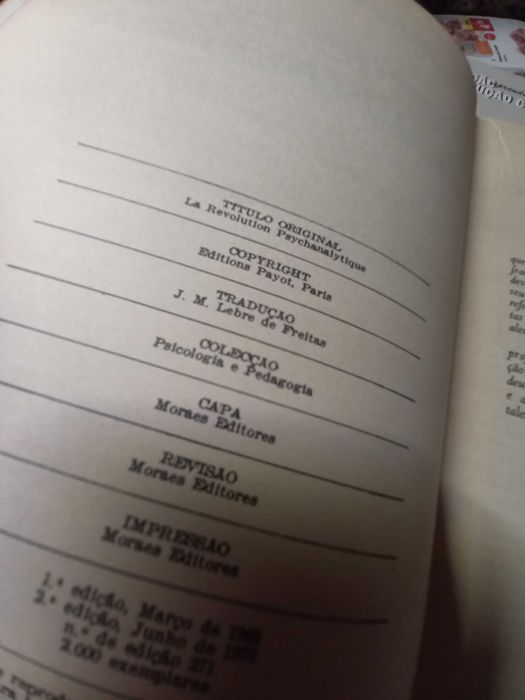 Livro A Revolução Psicanalítica de Marthe Robert