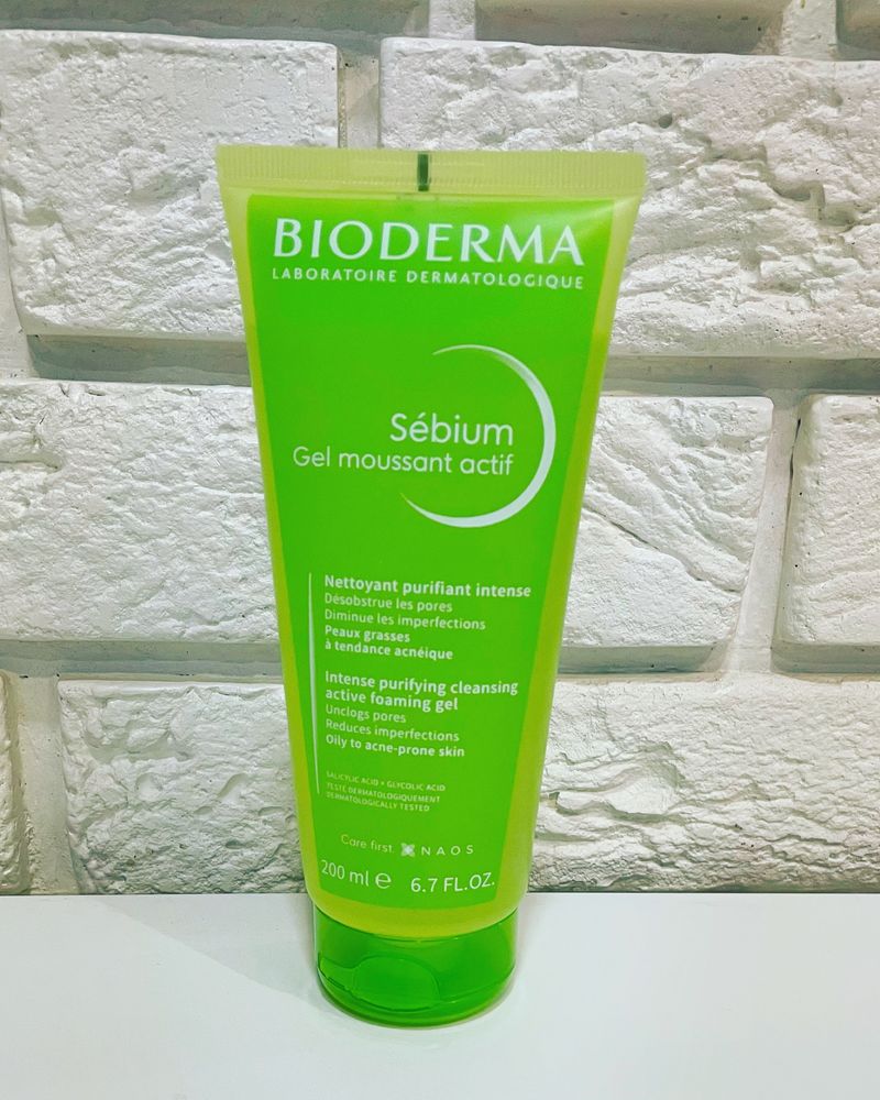 Bioderma Sebium  гель для вмивання. Тонік