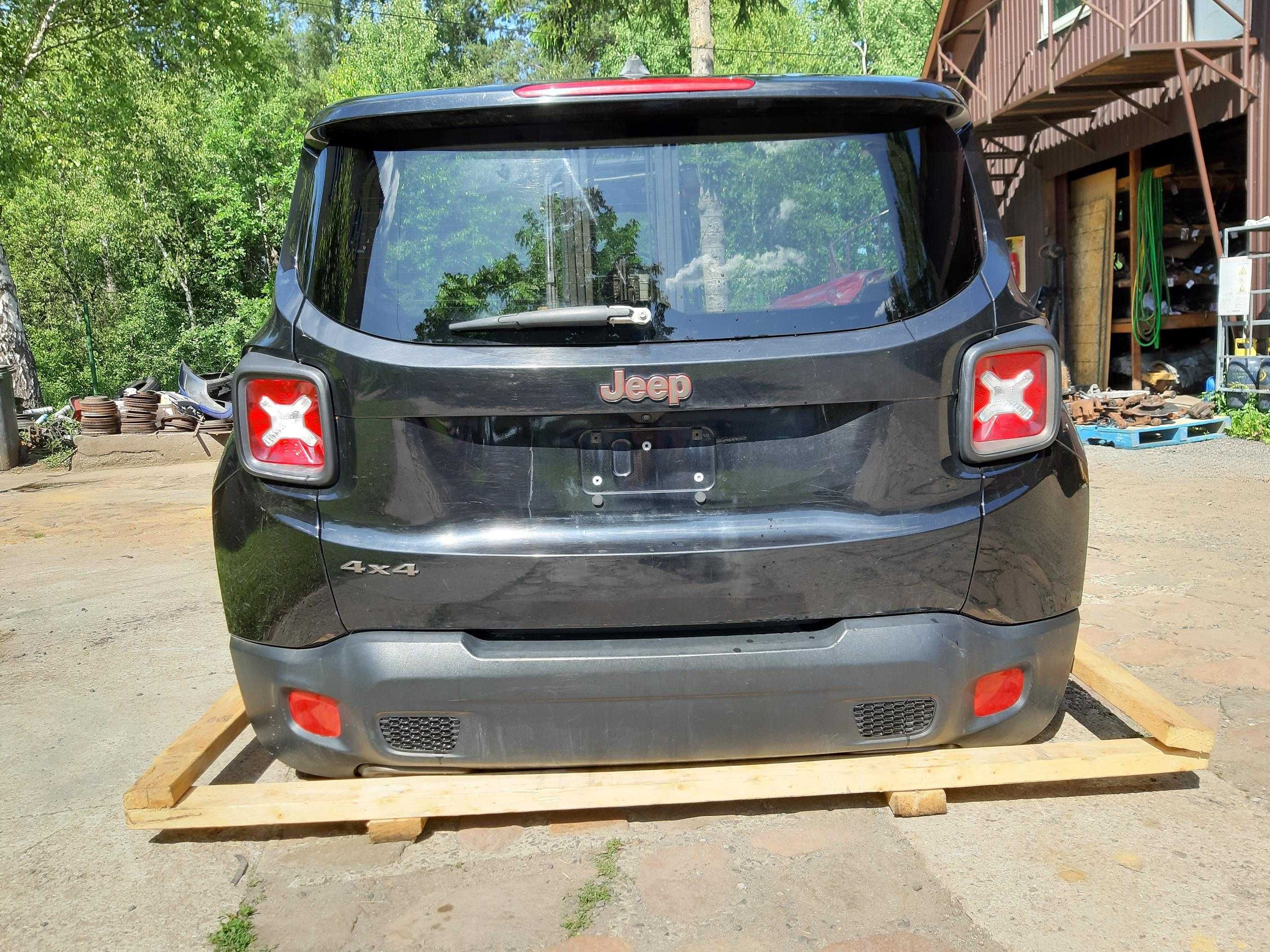 Klapa błotnik zderzak Jeep Renegade 2016r tył komplet