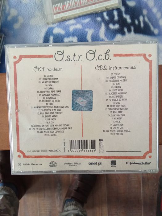 Płyta CD O.S.T.R   O.C.B