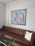 Sofa z szezlongiem LANDSKRONA Ikea Skórzana