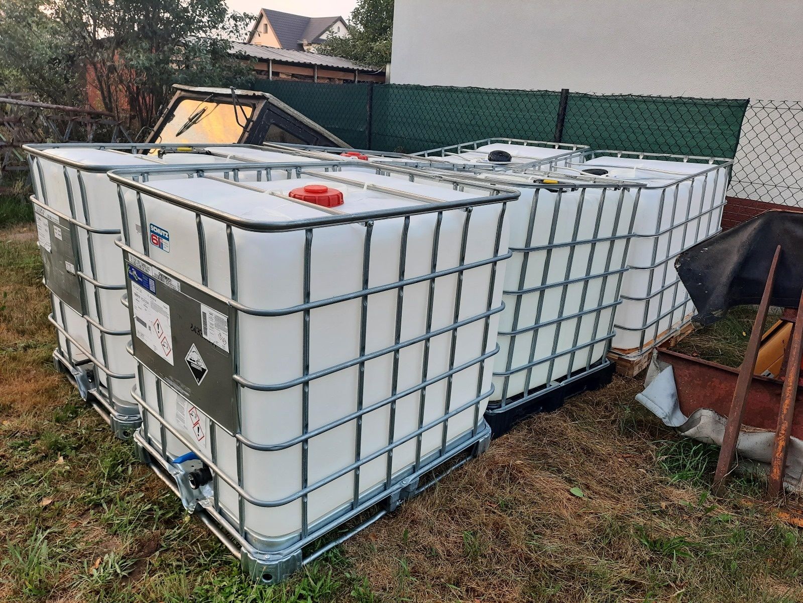 Mauzer 1000 l zbiornik na wodę