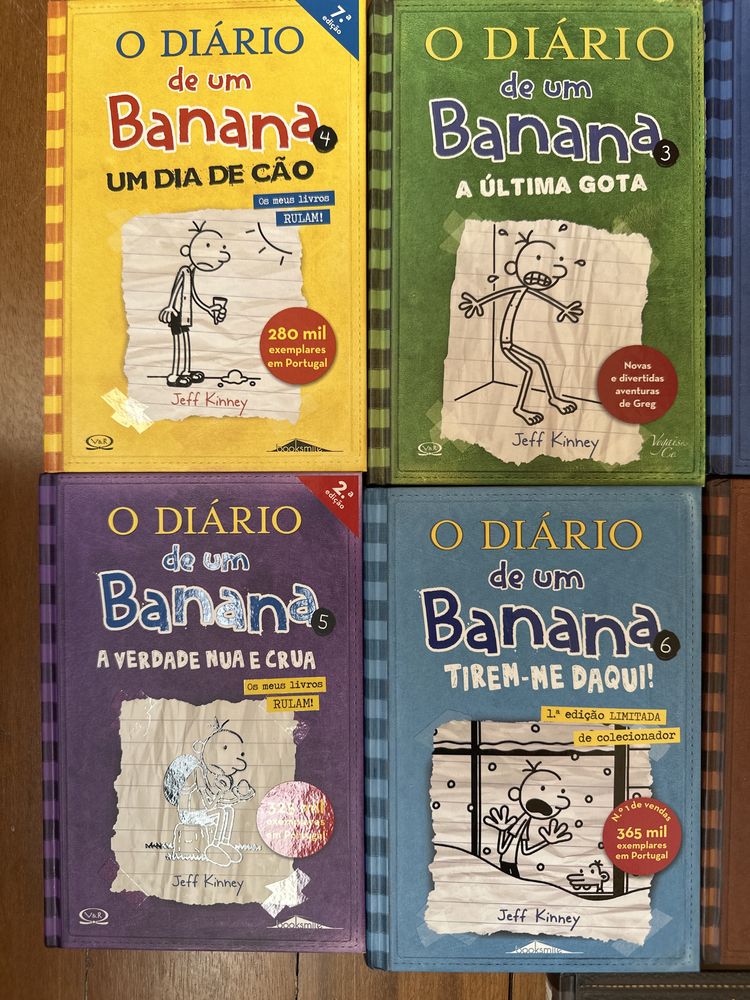 Livro Diário de um Banana