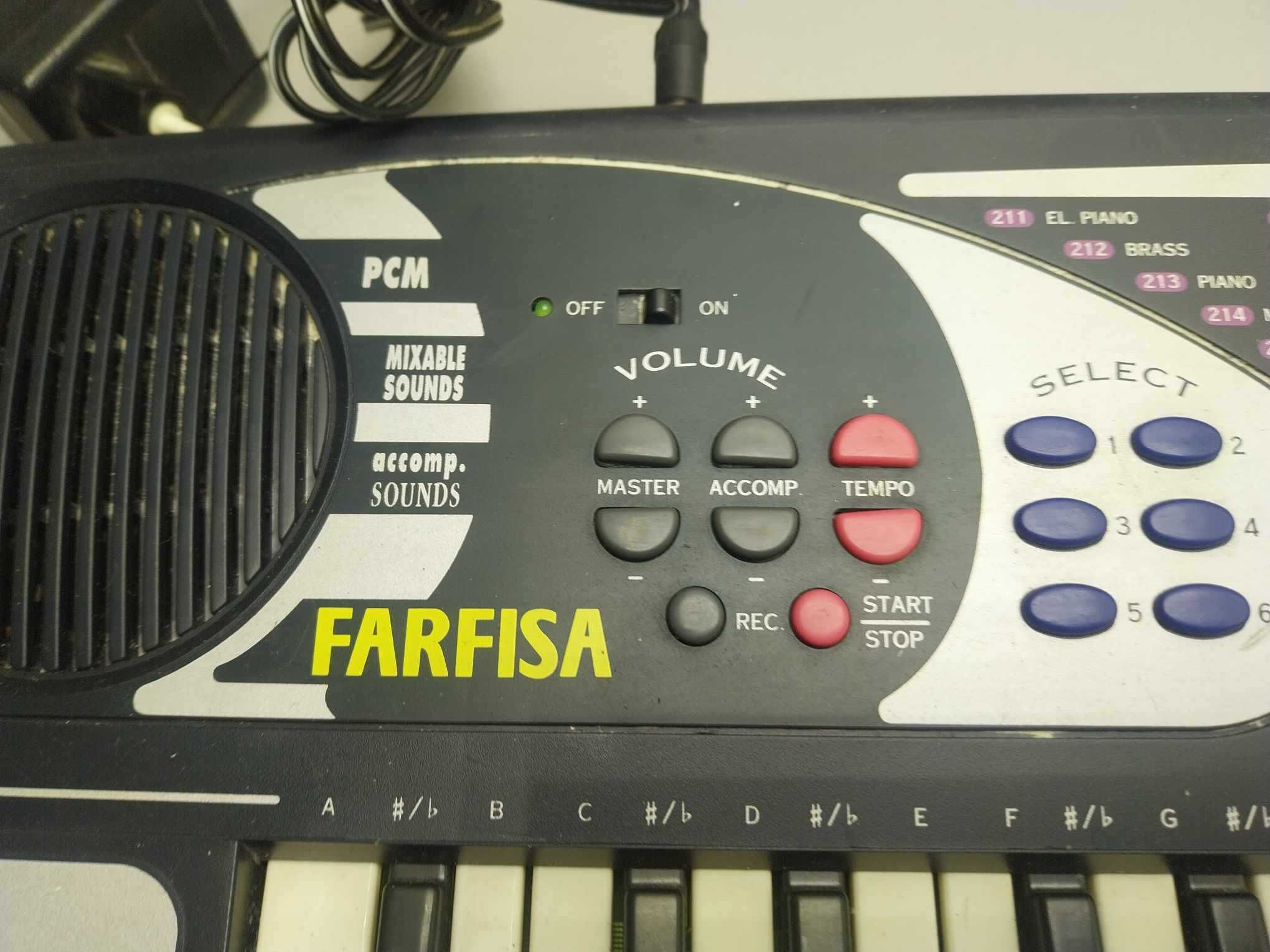 Keyboard organy syntezator FARFISA F404/N