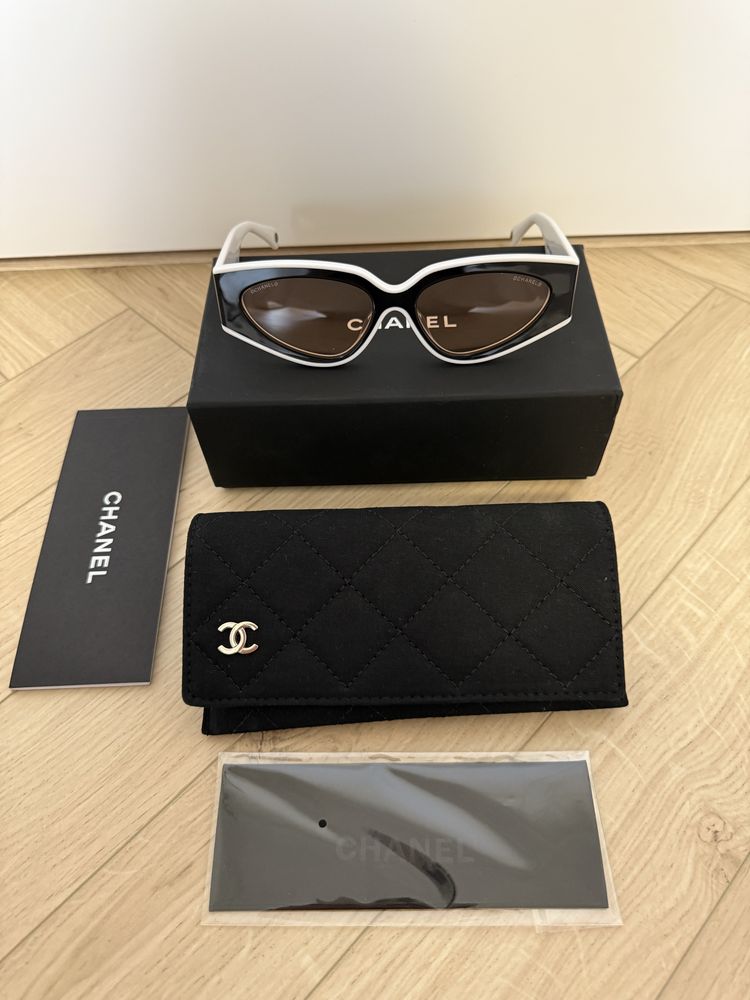 Okukary przeciwsłoneczne Chanel