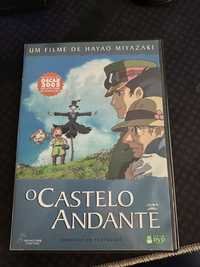 Filme O Castelo Andante em DVD