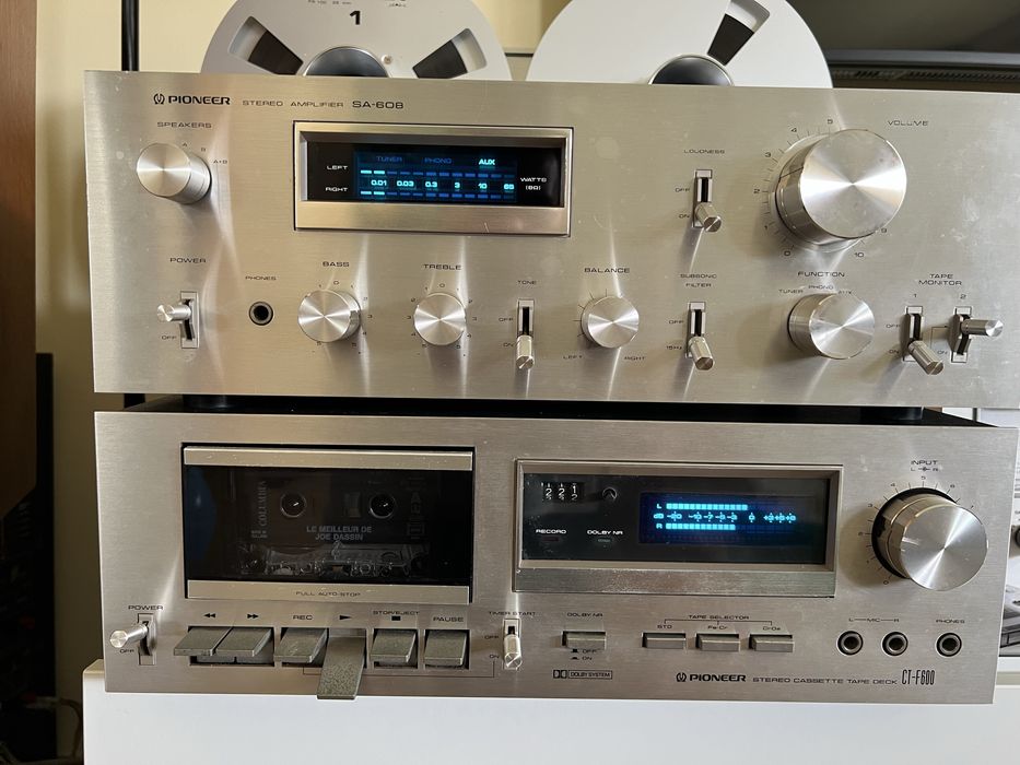 Deck Pioneer Blue line F-600