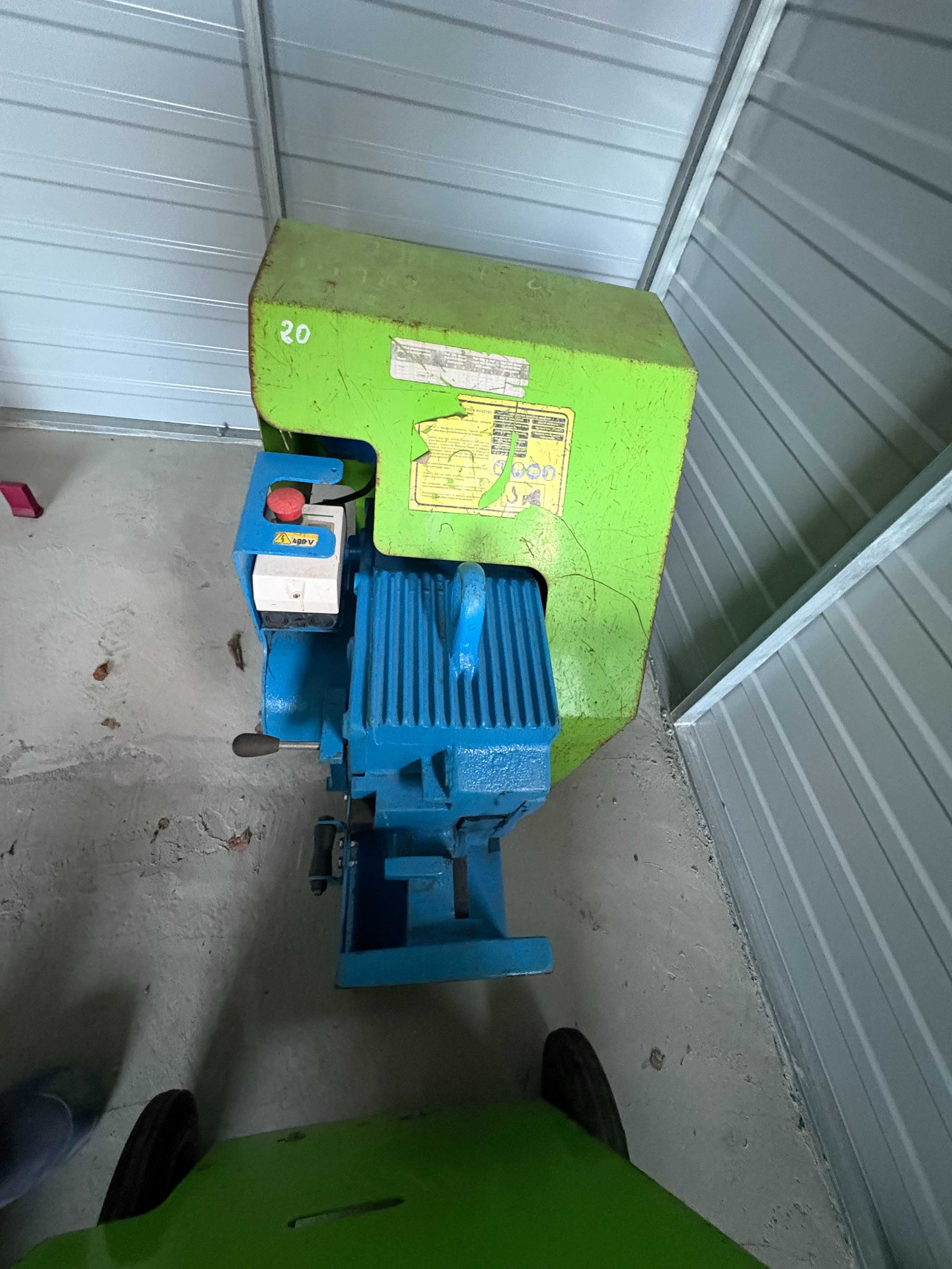 Gilotyna do prętów stalowych Sima CEL- 55P, po kapitalnym remoncie.
