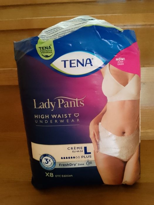 Majtki chłonne Tena L 8szt