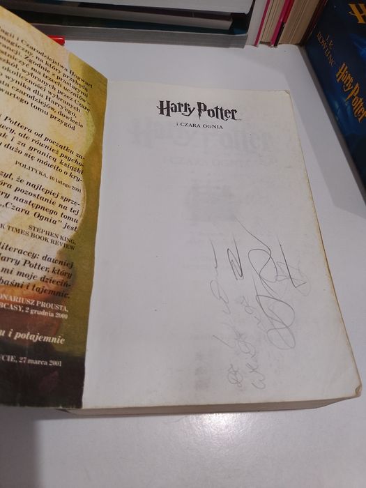 J. K. Rowling Harry Potter i Czara Ognia