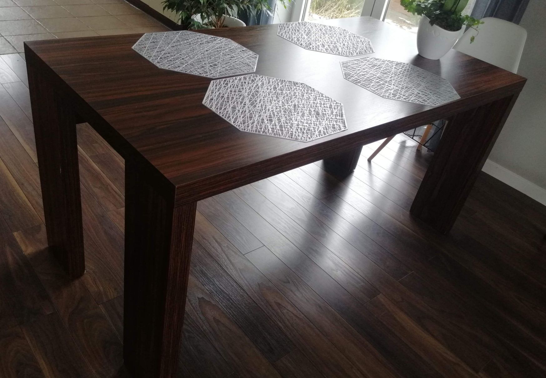 VOX Stół do  jadalni 160x80  plus 2x 60cm przedłużki