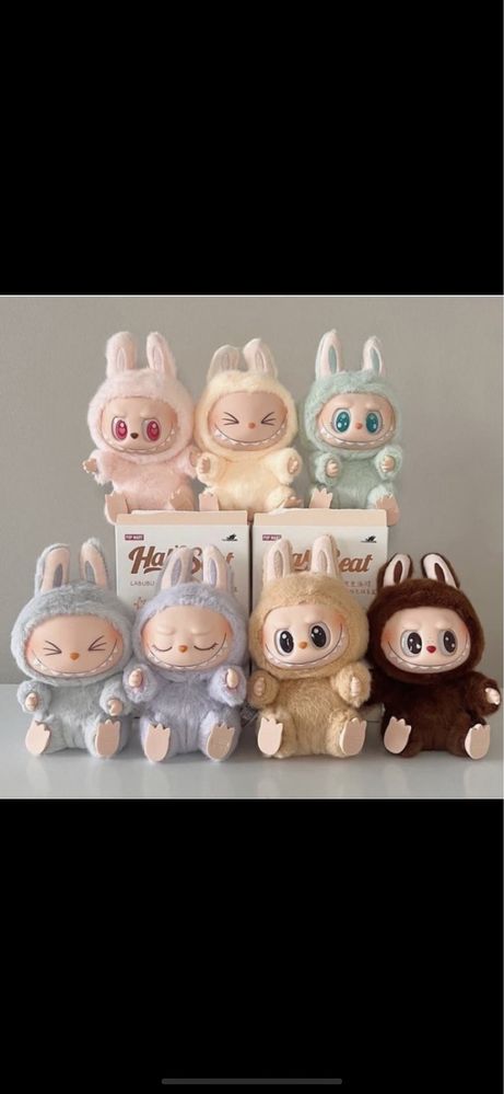 Лабубу Labubu игрушка брелок монстрик мягкий мишка из титок тренд