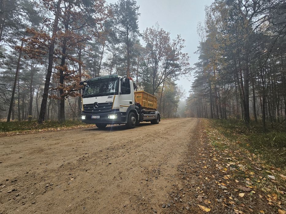 Odbiór gruzu, odpadów- Kontenery, Bigbagi