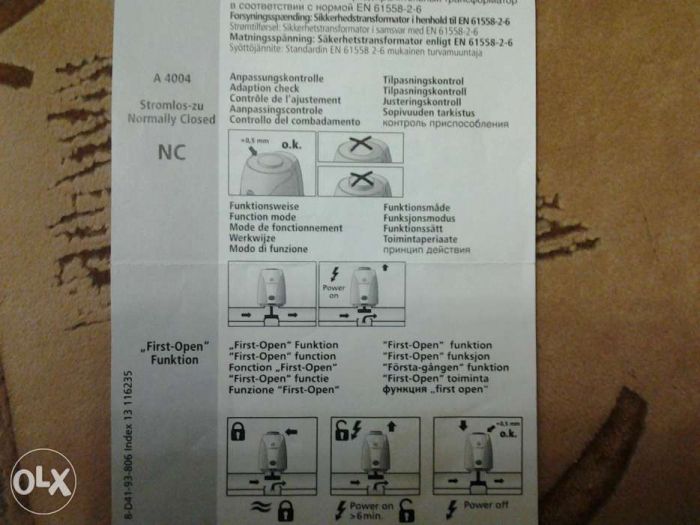 Термоэлектрический сервопривод+VUD15+RLD15 Mohlenhoff