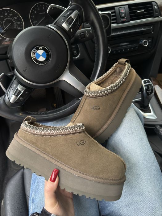 Жіночі зимові уги UGG Tazz Tasman platform driftwood
