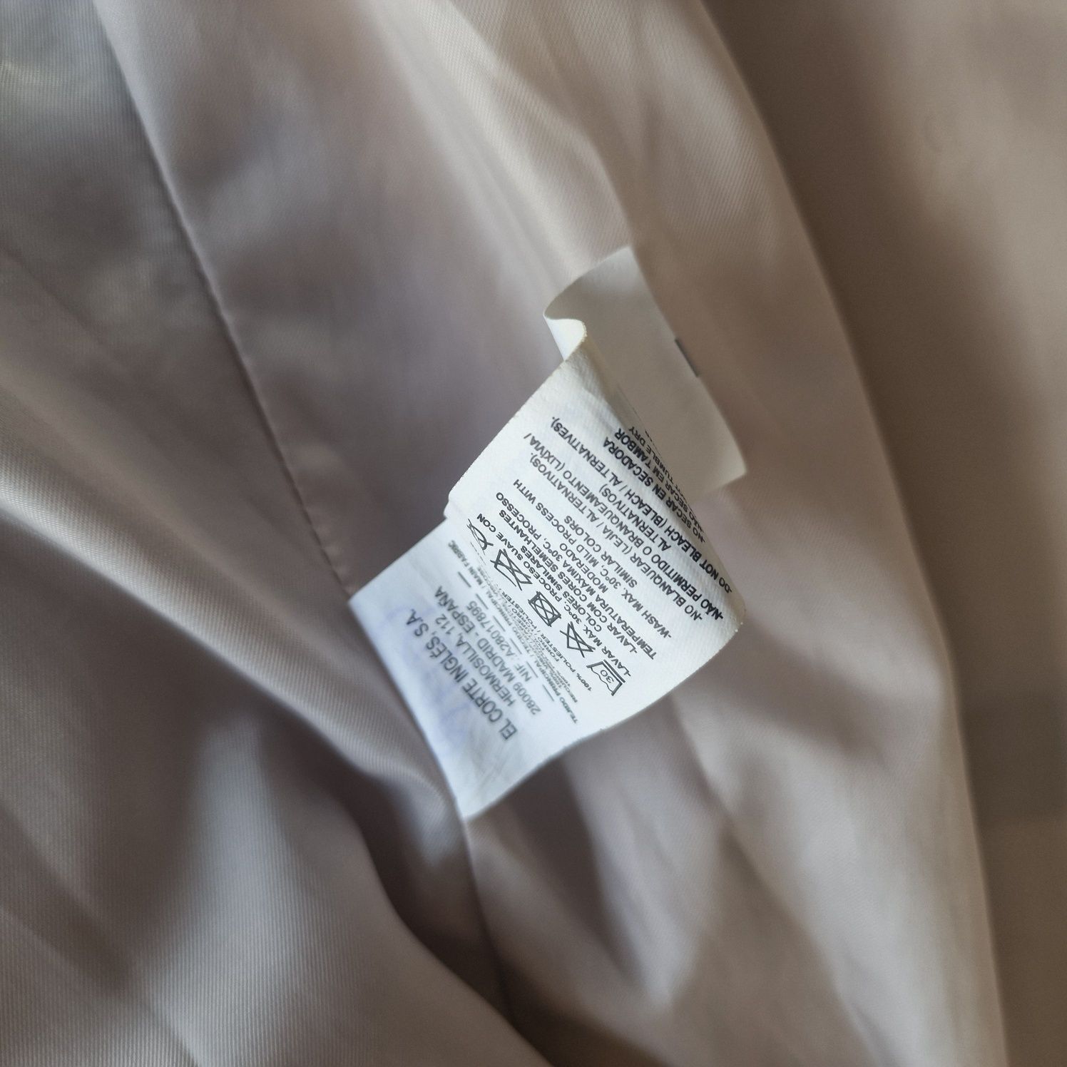 Blazer bege tamanho 36 Novo
