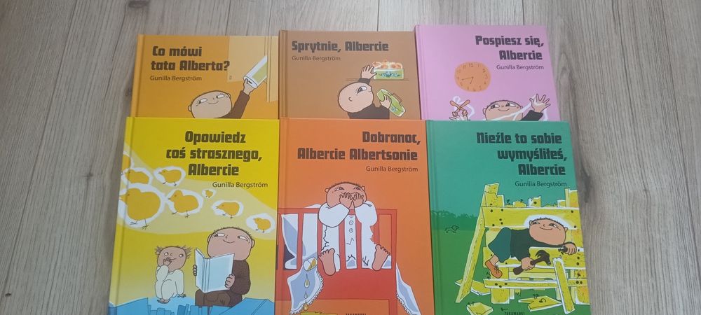 Zestaw Albert Albertson 6 książek