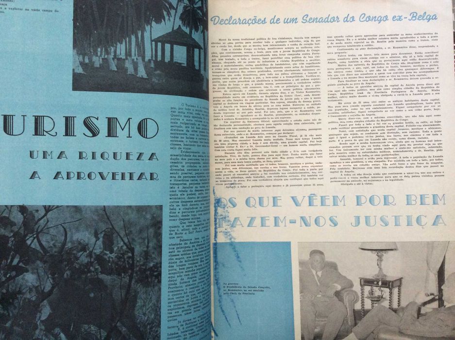 Revista de Angola , quinzenário ilustrado. Abril de 1962