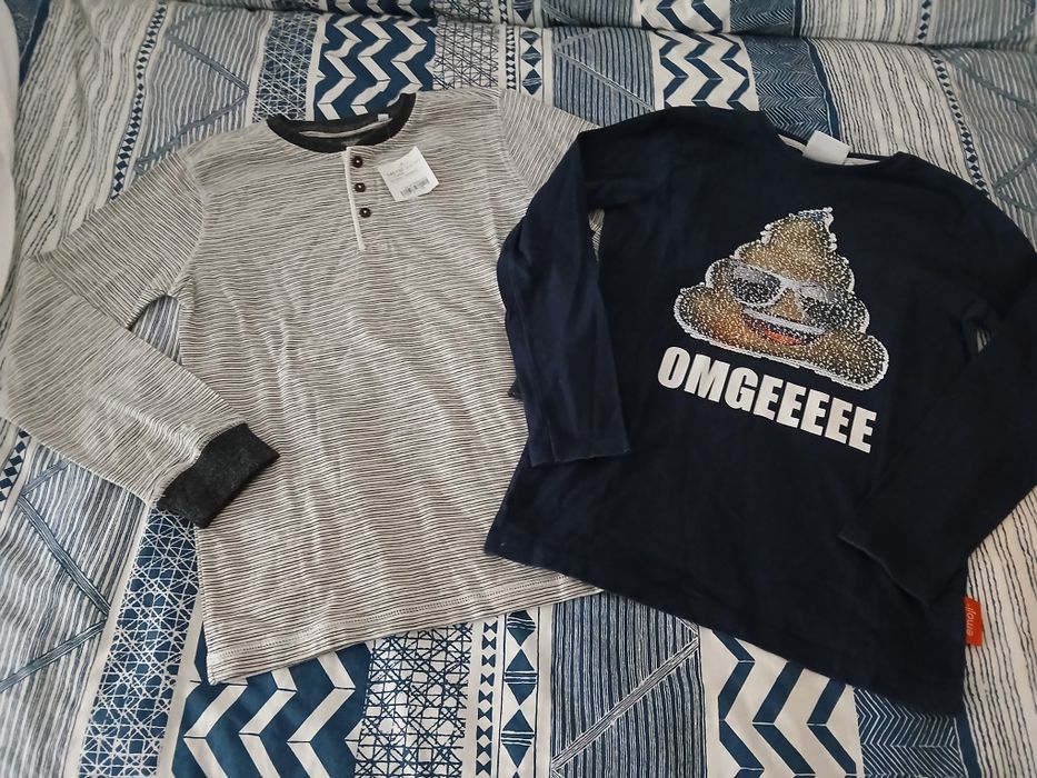 Camisolas de manga comprida 11/12 anos