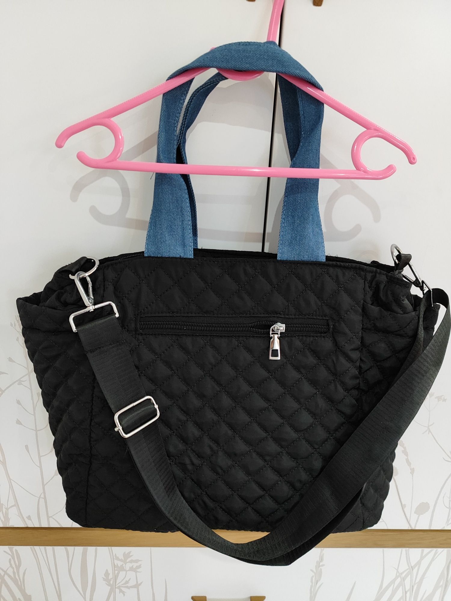 Torba shopper z trampkami