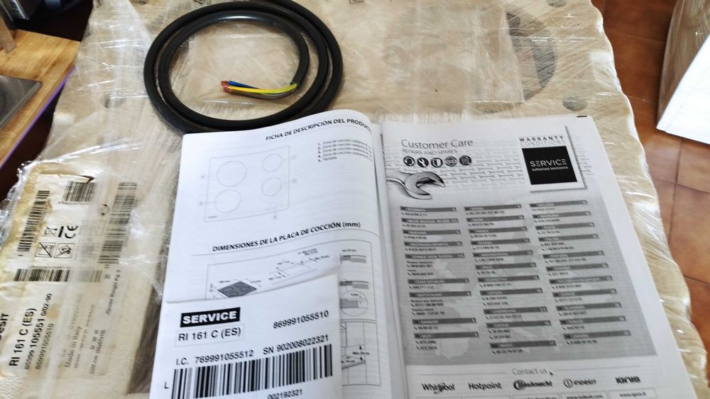 Placa Vitroceramica Indesit Ri 161 c