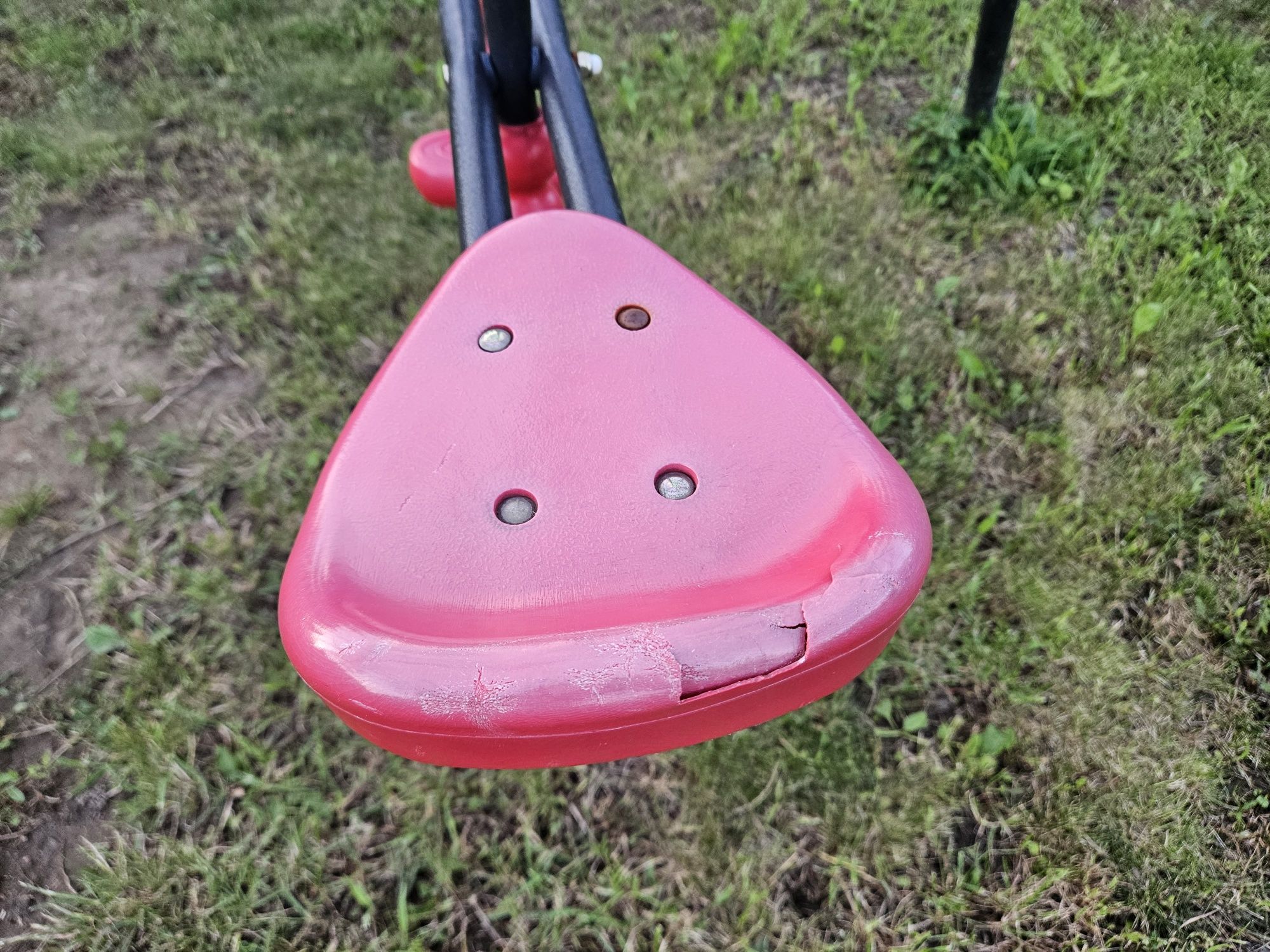 Huśtawka potrójna metalowa