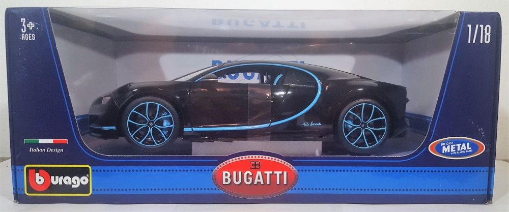 1/18 bugatti Chiron Zero-400-Zero - Bburago