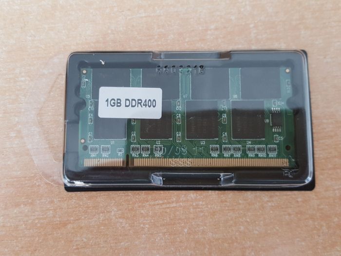 Memoria portátil ddr1 1gb nova e 256mb