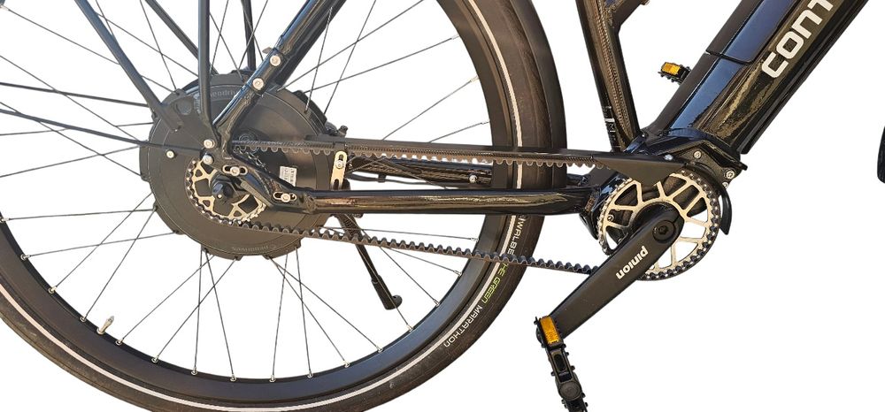 E-bike Contoura Li-16. Pinion 12./ Pasek. Carbon